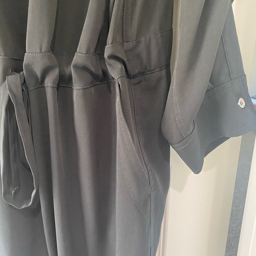 Gabrielle Union Black Long Sleeve Jumpsuit; Size Large - Picture 7 of 12
